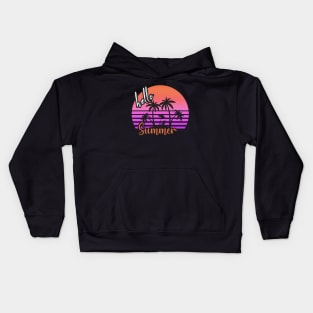 Beach Summer Sunset Kids Hoodie